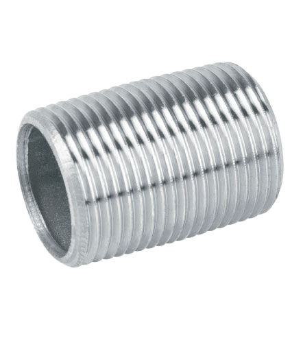 NIPLE GALVANIZADO  3/4 CUERDA CORRIDA