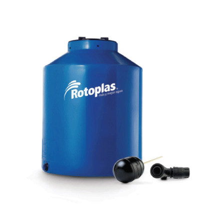 TINACO ROTOPLAS AZUL 450 LITROS