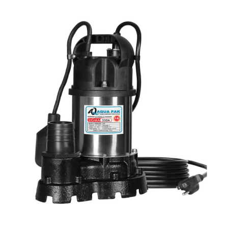 BOMBA SUMERGIBLE DE ACHIQUE SIGMA 350A 1HP 110V