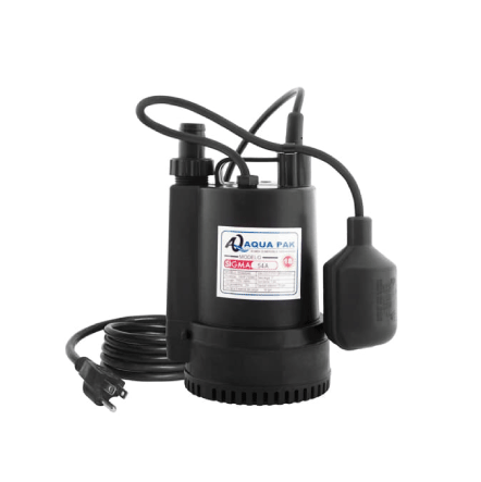 BOMBA SUMERGIBLE DE ACHIQUE SIGMA 54A 1/4HP 110V